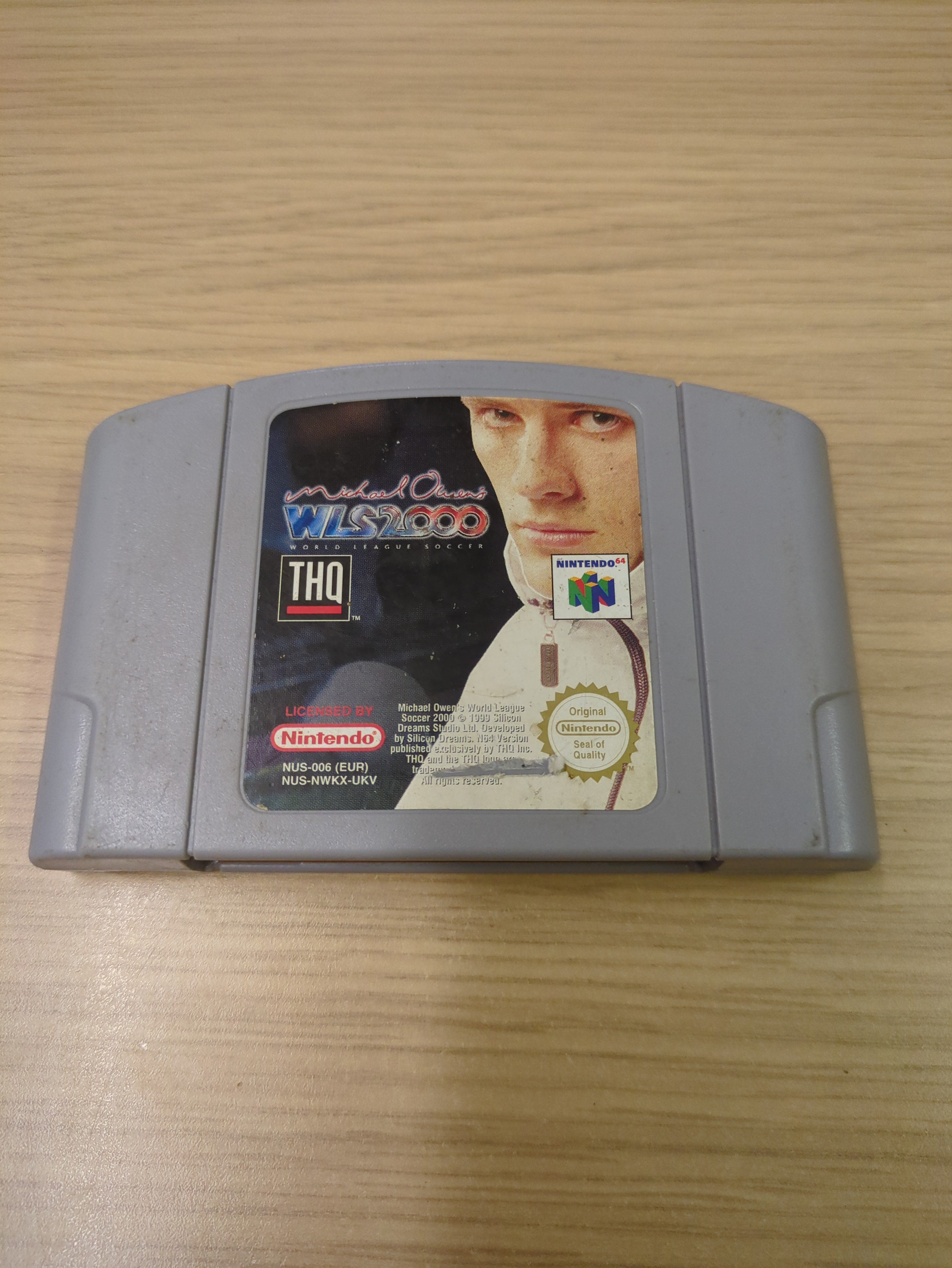 Michael Owen's World League Soccer 2000 Nintendo N64 Cart Only Michael Owen's World League Soccer 2000 Nintendo N64 Cart Only